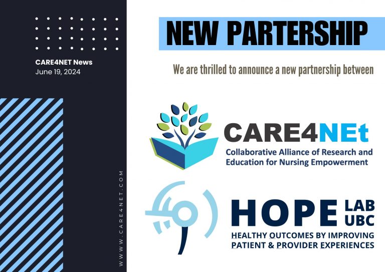 A New Partnership with Healthy Outcomes by Improving Patient & Provider Experiences (UBC HOPE Lab)