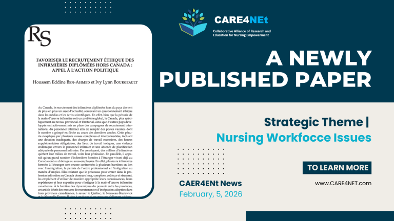 CARE4NEt Research News: A New Peer-Reviewed  Paper